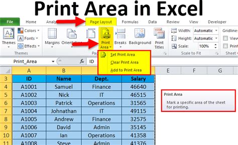 how to set print area in excel for multiple pages and why understanding the concept of page breaks can enhance your Excel skills